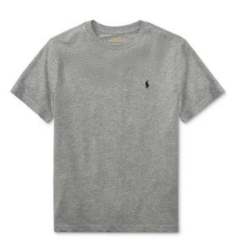 Polo Ralph Lauren 灰色短袖ㄒ恤-青年版