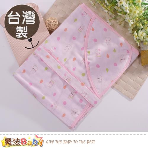 魔法baby 嬰兒包巾 台灣製純棉紗布多功能包巾 b0163