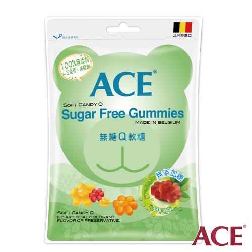 ACE 比利時進口 無糖Q軟糖隨身包(48g/包)
