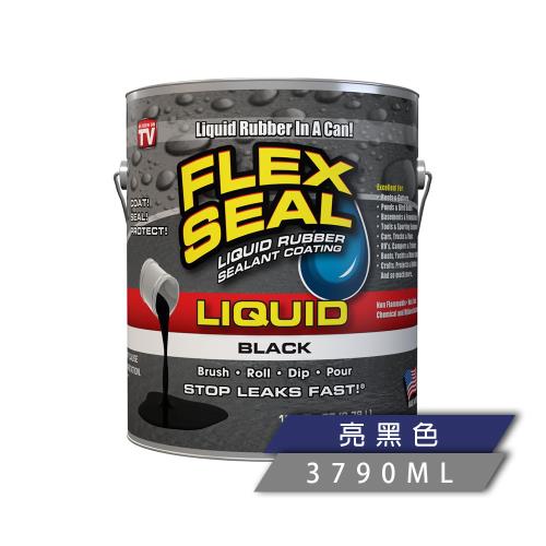 美國FLEX SEAL LIQUID萬用止漏膠(亮黑色/加侖裝)