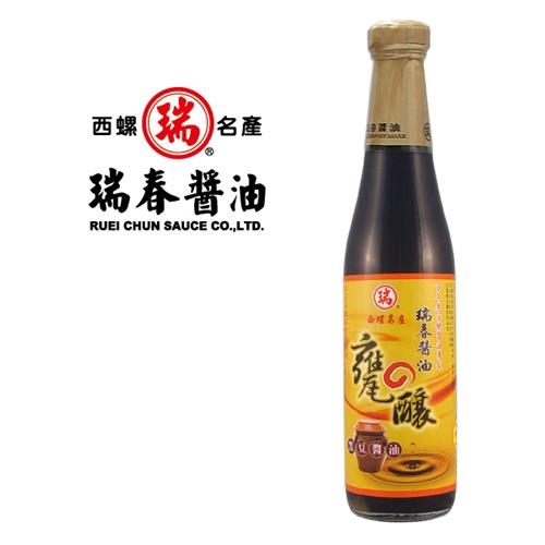 [瑞春]甕釀黑豆醬油420ml *12瓶