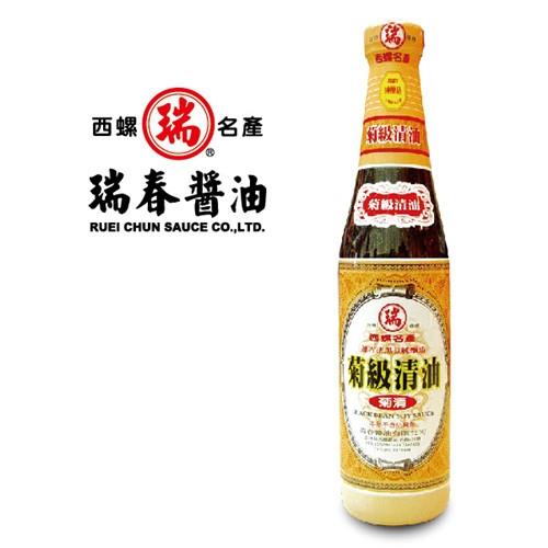 [瑞春]菊級清油(醬油)420毫升12瓶