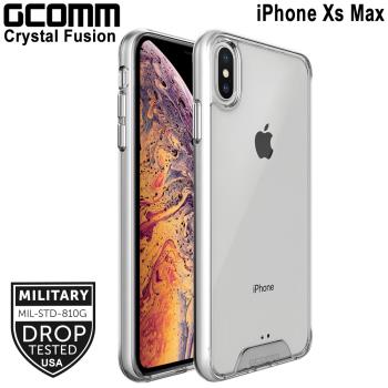 GCOMM iPhone XsMax 晶透軍規防摔殼 Crystal Fusion