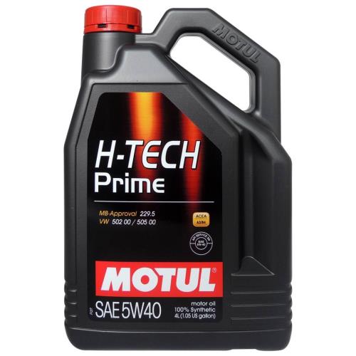 魔特 MOTUL H-TECH PRIME 5W40 全合成長效汽油引擎機油(4公升裝)