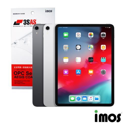 iMos 3SAS iPad Pro 12.9吋(2018版) 《非滿版》超抗撥水疏油效果保護貼