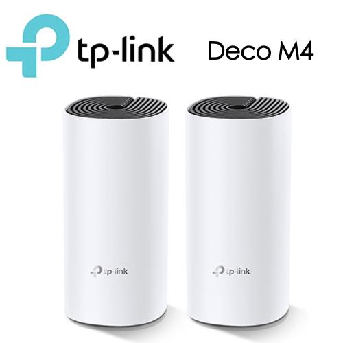 TP-LINK Deco M4 Mesh無線網路wifi分享系統網狀路由器(2入)