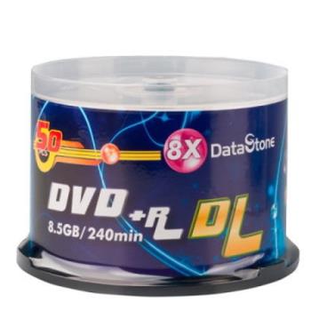 DataStone 精選日本版 DVD+R 8X DL 燒錄片 (50片)
