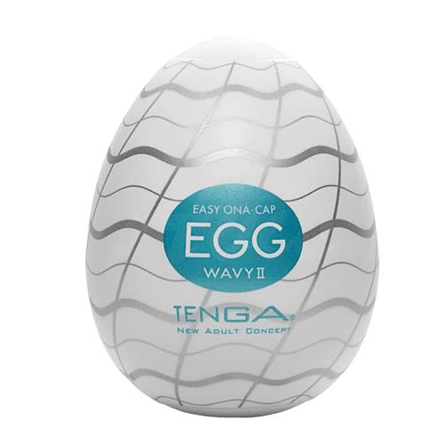 正品公司貨 日本TENGA-EGG-013 WAVY II自慰蛋(交錯波浪型)