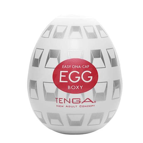 正品公司貨 日本TENGA-EGG-014 BOXY自慰蛋(立體箱型)