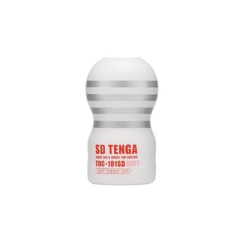 正品公司貨 日本TENGA-迷你限量版自慰杯 深管口交型自慰杯 柔軟(TOC-101SD SOFT)