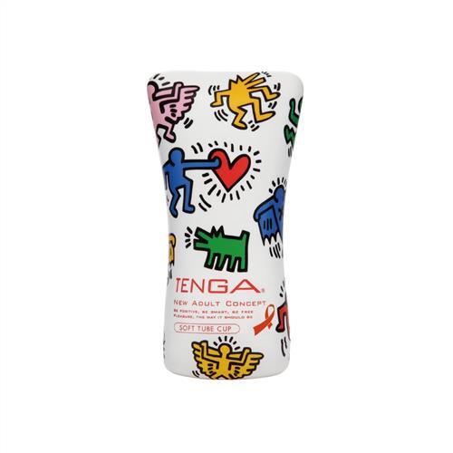正品公司貨 日本TENGA  美國Keith Haring 柔情吸吮軟膠杯 Soft Tube Cup Special Edition KHC-102