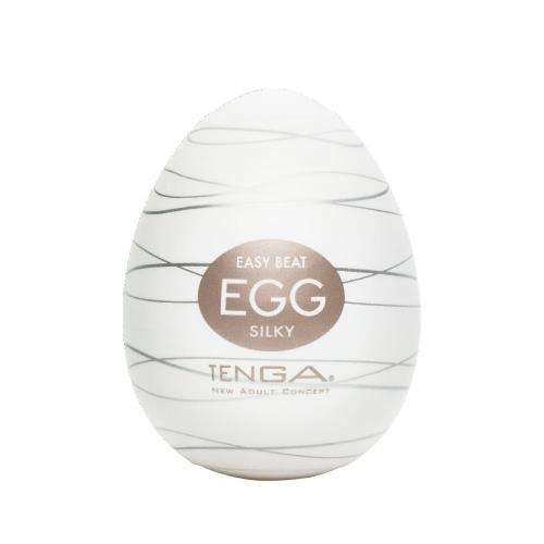 正品公司貨  TENGA SILKY細紋交織狀爽蛋