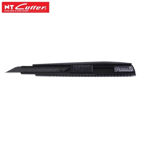 日本製造NT Cutter Premium 2A型美工刀PMGA-EVO2(刀片自鎖,碳黑金屬刀身,30°高碳鋼黑刃)