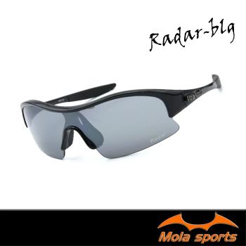 MOLA摩拉超輕量運動太陽眼鏡 radar-blg UV400 小臉至中 自行車高爾夫跑步