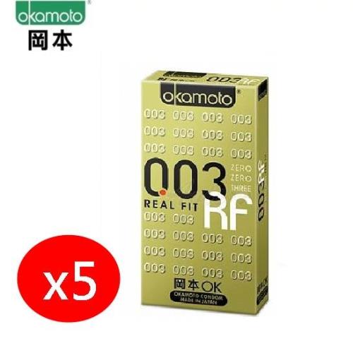 岡本．003RF極薄貼身保險套 6入x5盒