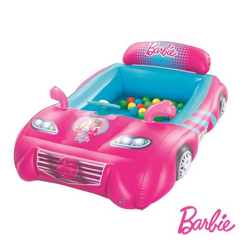 哈街 Barbie 芭比娃娃跑車造型球池(附25顆球) 93207