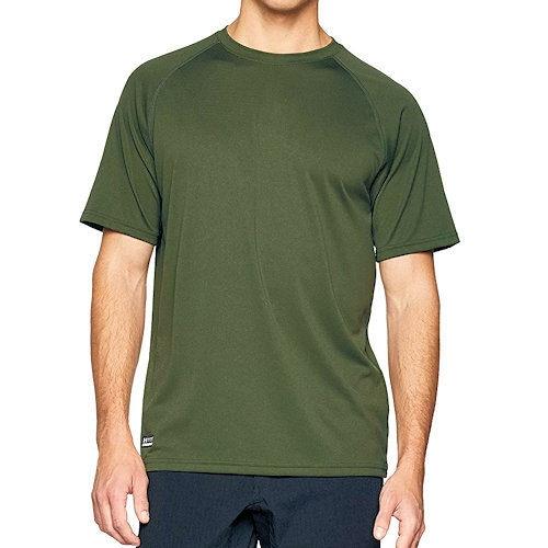 Under Armour 2019男時尚壓縮陸戰隊綠色圓領短袖ㄒ恤