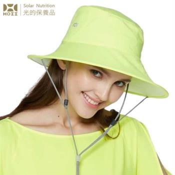 【HOII后益】HOII后益 圓筒帽 ★黃光(UPF50+抗UV防曬涼感先進光學機能布)