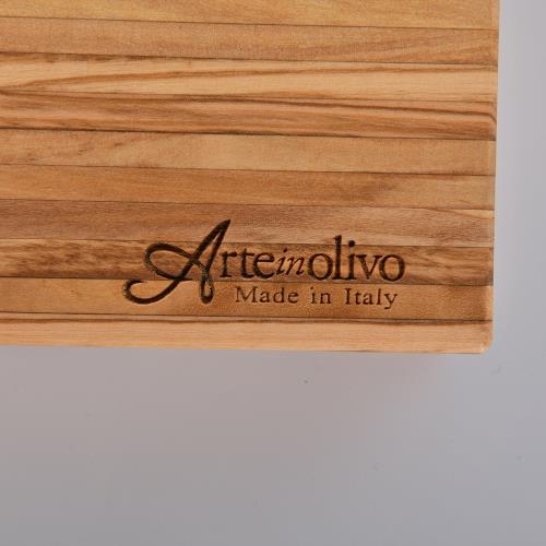 Arte in olivo 橄欖木長形厚砧板 40x30x3.5cm
