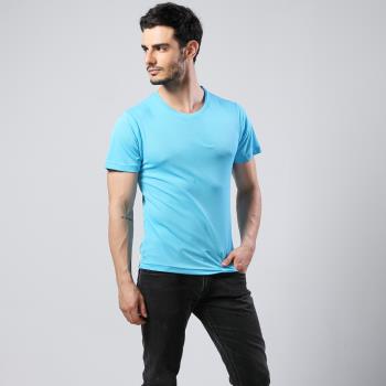 MORINO摩力諾-男內衣 吸濕排汗素色網眼運動短袖T恤 素T(超值3件組)