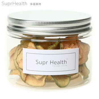 suprhealth 幸福果時 無糖低溫乾燥紅心芭樂乾佐茶片果乾＊1罐