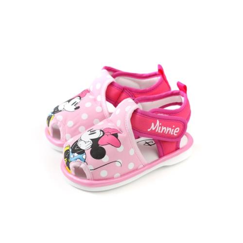 Disney Minnie 迪士尼 米妮 涼鞋 嗶嗶鞋 桃紅色 小童 119324 no130