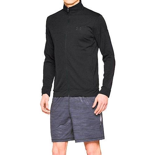 Under Armour 2019男時尚輕質透氣黑色運動夾克 