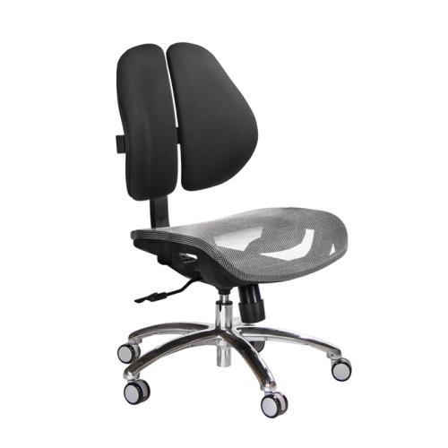 GXG 低雙背網座 電腦椅 (鋁腳/無扶手)  TW-2803 LUNH