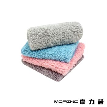 【MORINO】MIT抗菌防臭超細纖維簡約小手巾/手帕/口水巾
