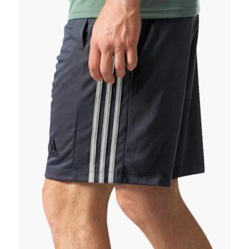 Adidas 2019男時尚D2M深灰色休閒運動短褲