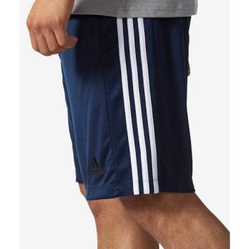 Adidas 2019男時尚D2M寶藍色休閒運動短褲