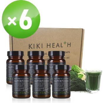 【奇奇保健 KIKI-Health】綠歐蕾益生菌(超級食物)20g瓶x(6瓶)