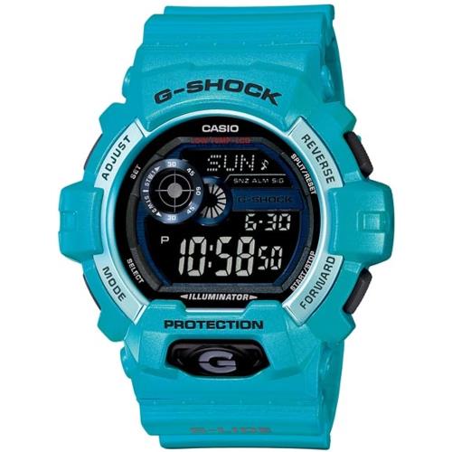 CASIO G-SHOCK 極限運動抗-20℃低溫男錶-亮藍(GLS-8900-2D)