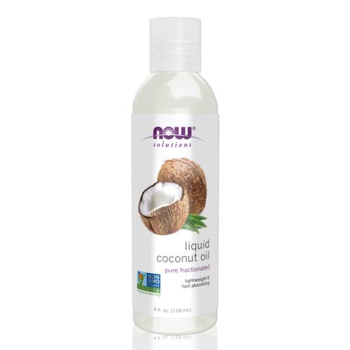 NOW 椰子基底油(4oz/118ml) Liquid Coconut Oil