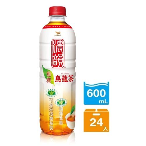 【濃韻】烏龍茶600ml(24入/箱)(健康食品認證)