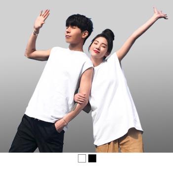 【男人幫】T1636＊台灣製造純棉帥氣無袖T恤