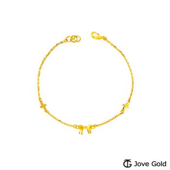 Jove Gold漾金飾 美好時光黃金手鍊