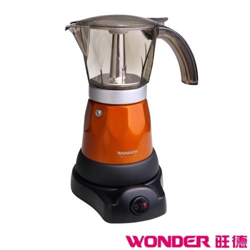 WONDER旺德 義式濃縮咖啡電熱式摩卡壺 WH-L06M
