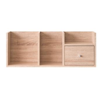 TZUMii優雅堆疊收納架/桌上架/書架-淺橡木色