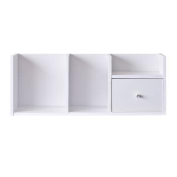 TZUMii優雅堆疊收納架/桌上架/書架-白色