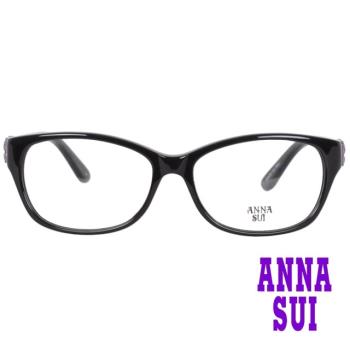 【ANNA SUI 安娜蘇】甜心厚蝴蝶結造型光學眼鏡-黑(AS629-001)