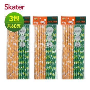 【Skater】環保紙吸管(8mm)-玩具總動員3包