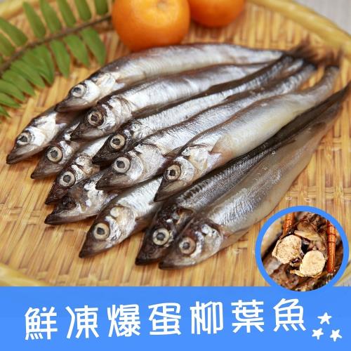 【鮮潮】鮮凍爆蛋柳葉魚40/50*5包(500g±10%/包)