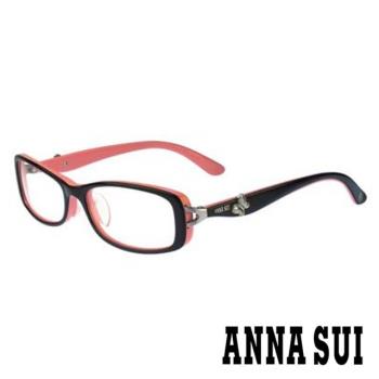 【ANNA SUI 安娜蘇】優雅立體蝴蝶光學眼鏡-粉(AS532-002)