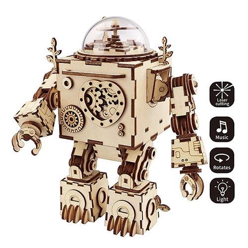 Robotime DIY木製音樂盒 - Orpheus AM601