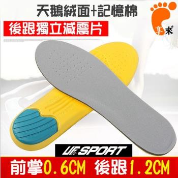 【UF72】UF-XD659(2入組)減震緩衝高壓氣墊記憶鞋墊