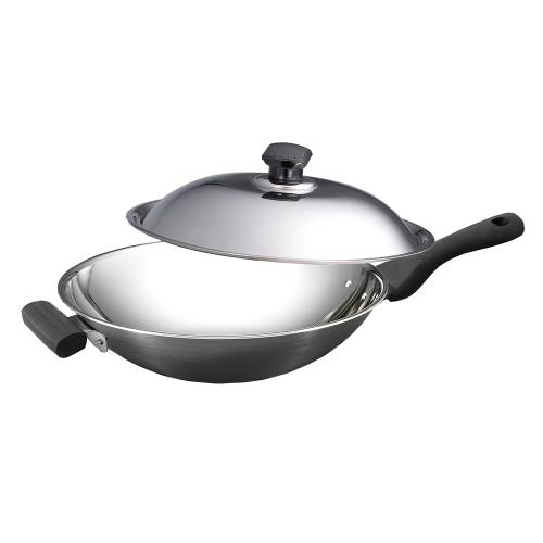 SILWA 西華 傳家寶316複合金炒鍋32cm