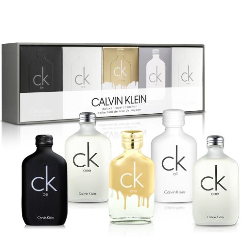 Calvin Klein 凱文克萊 CK 中性小香水禮盒(10ml×5入)