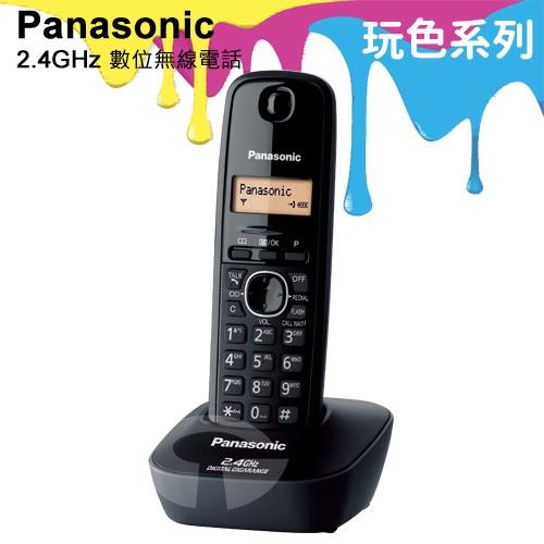 Panasonic 松下國際牌2.4GHz高頻數位無線電話 KX-TG3411 (經典黑)