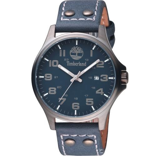 Timberland 終極決戰時尚手錶(TBL.15372JSU/03)藍/41mm